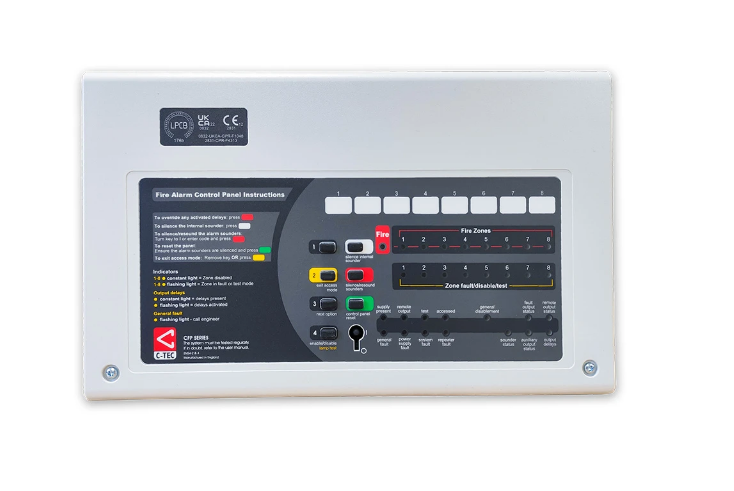 C-TEC fire alarm panel